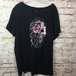 ❌SOLD❌Torrid Day Of The Dead Lady Shirt